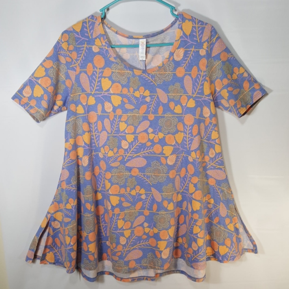 LuLaRoe Irma Top Floral Print XS